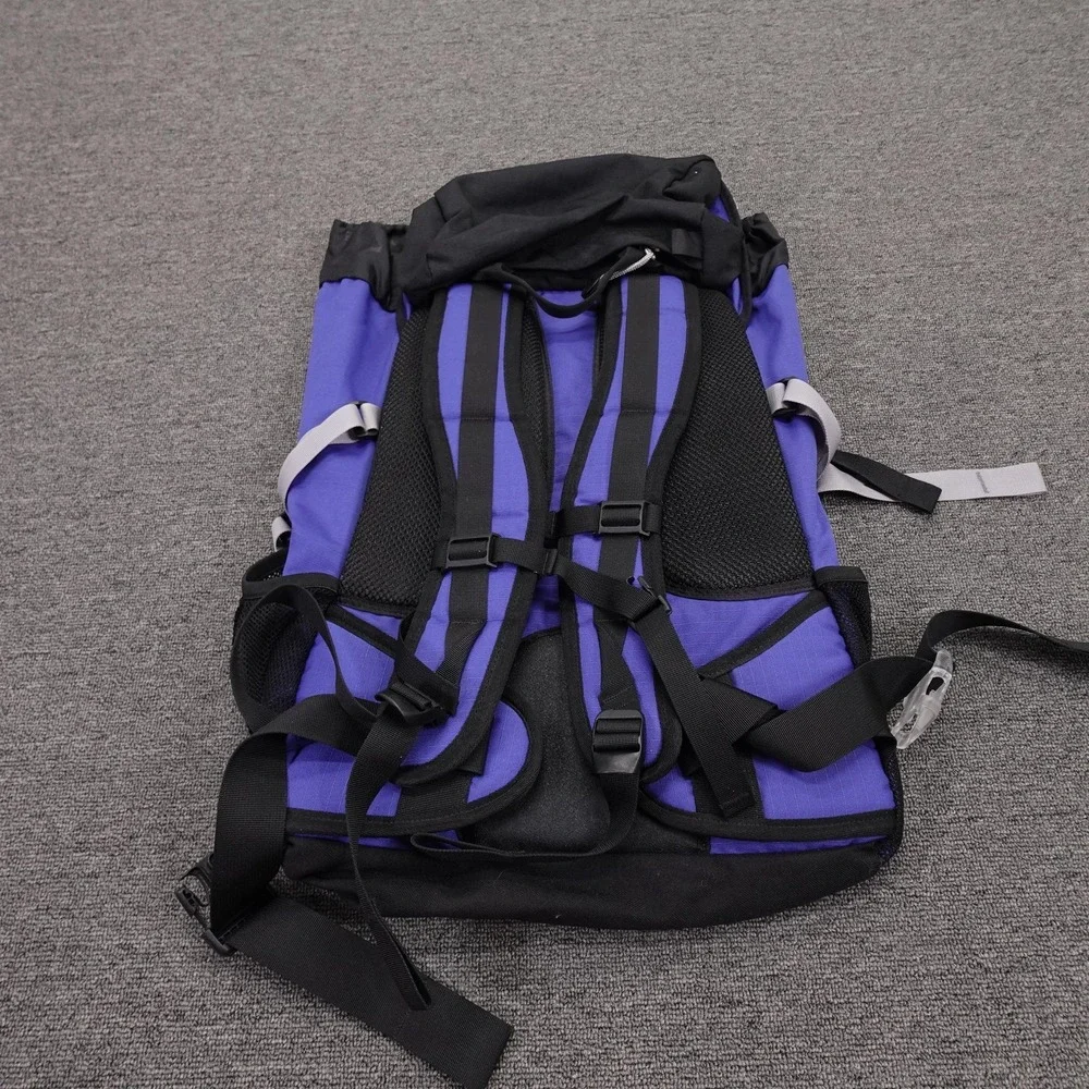 REI HalfDome Shoulder Bag One Size Purple Hiking Pack Padded Straps Nylon 50L